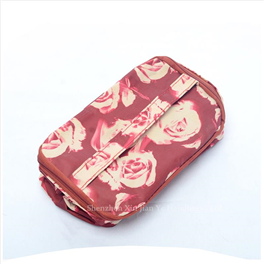 Portable Nylon Custom Cosmetic Makeup Bag